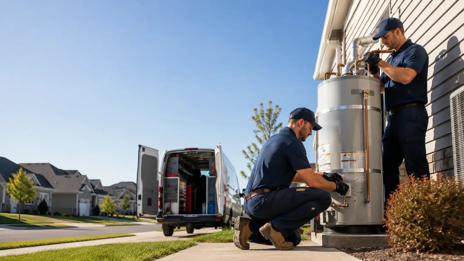 Water Heater Installation in Cranfills Gap, TX